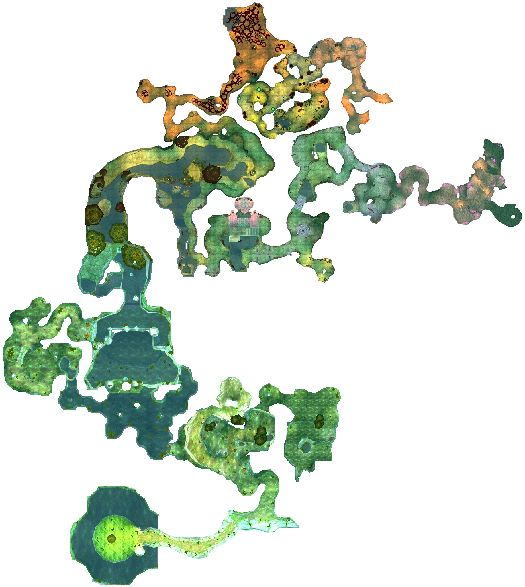 玛拉顿 上层地图